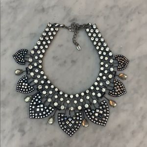 Zara rhinestone necklace